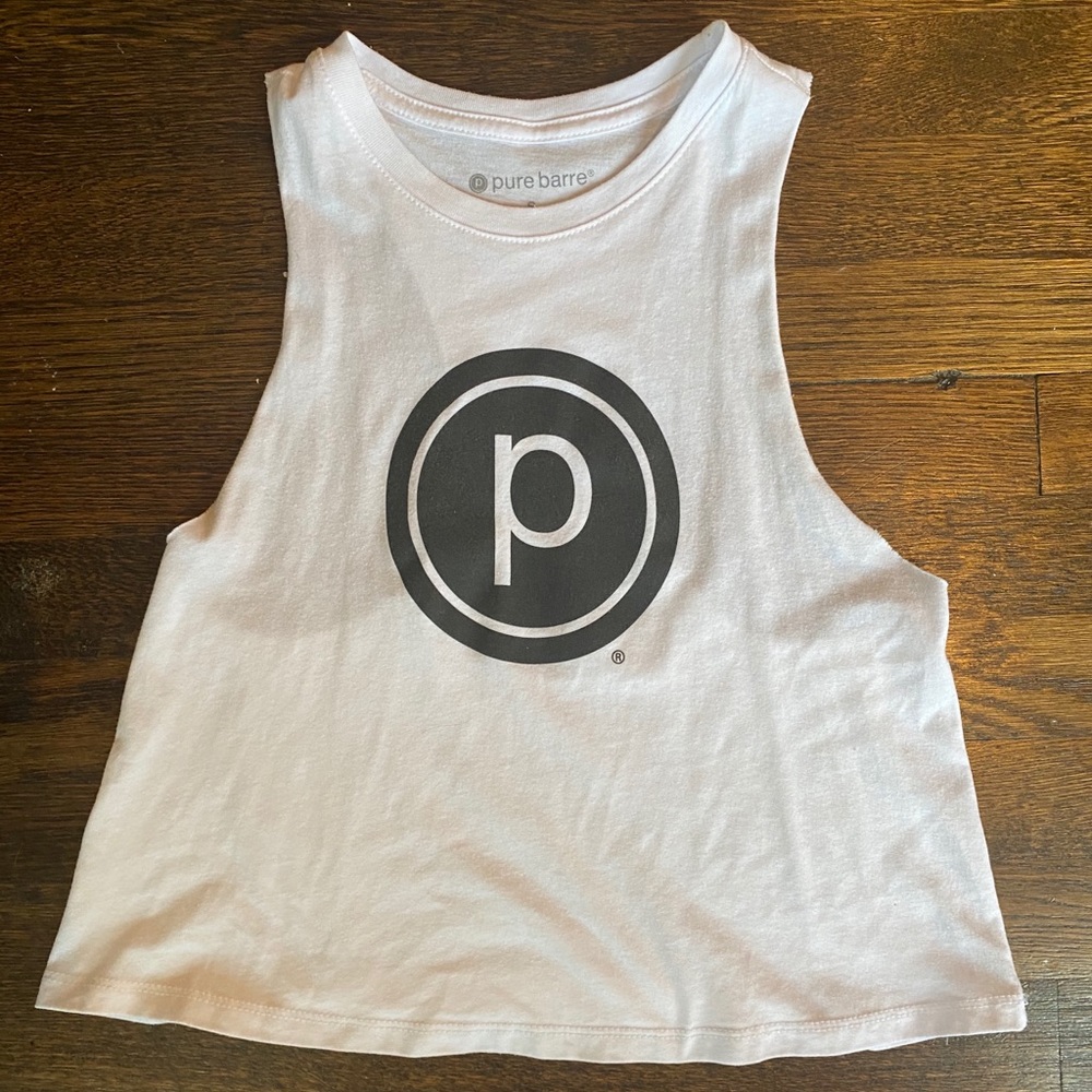 Pure Barre Cropped Racerback - Size Small